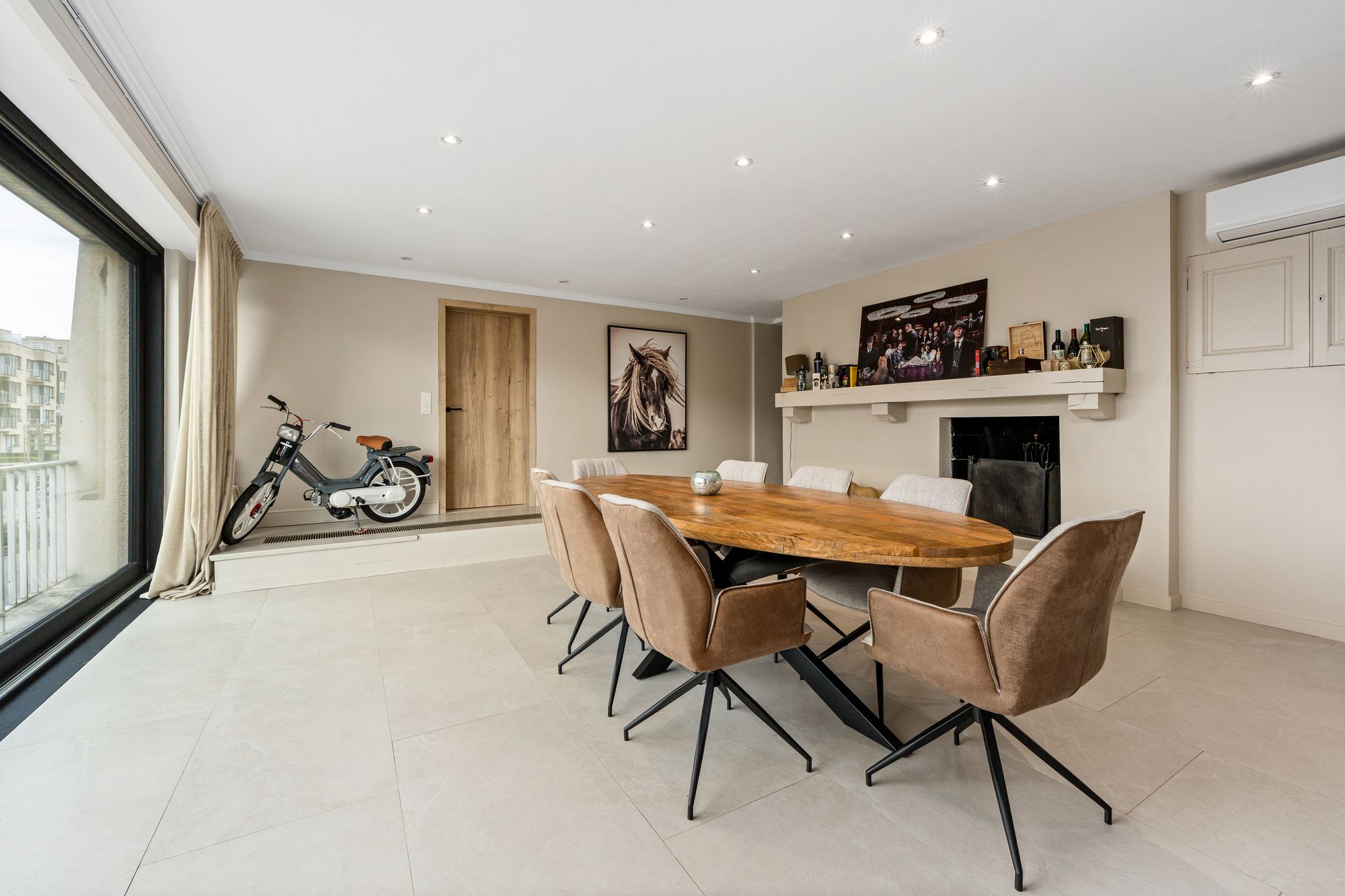 Uniek, gerenoveerd appartement van 232m² met 3 slaapkamers nabij Zee en centrum in Blankenberge - foto 5