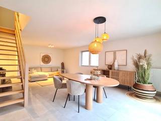 Goedgelegen KWALITATIEF afgewerkt NIEUWBOUW energiezuinig DUPLEXAPPARTEMENT met 3 SLK, TERRAS en aangename grote lichtrijke leefruime! Tevens...