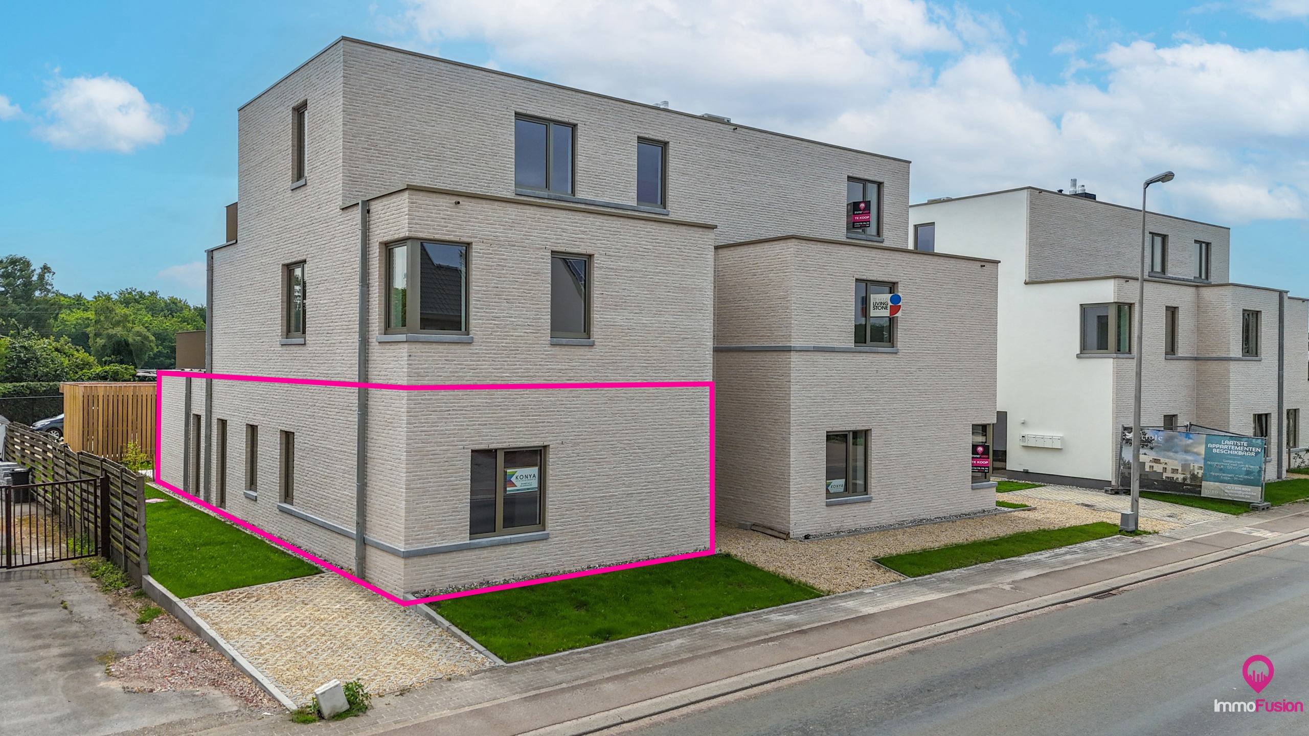 Gelijkvloers appartement met 3 slaapkamers en met een tuin! - foto 2