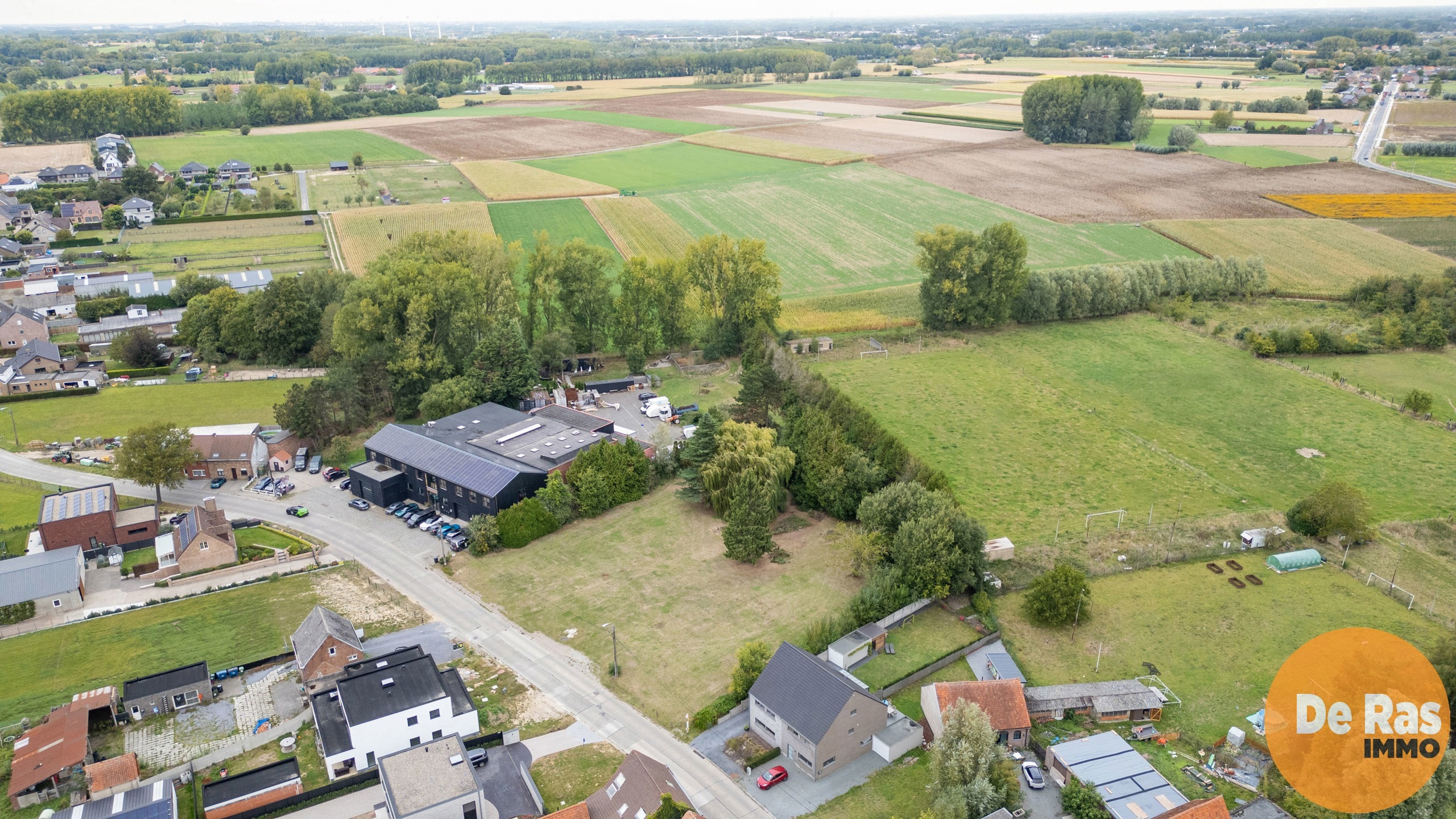 BAVEGEM- Bouwgrond (lot 1) voor halfopen bebouwing met weide - foto 4