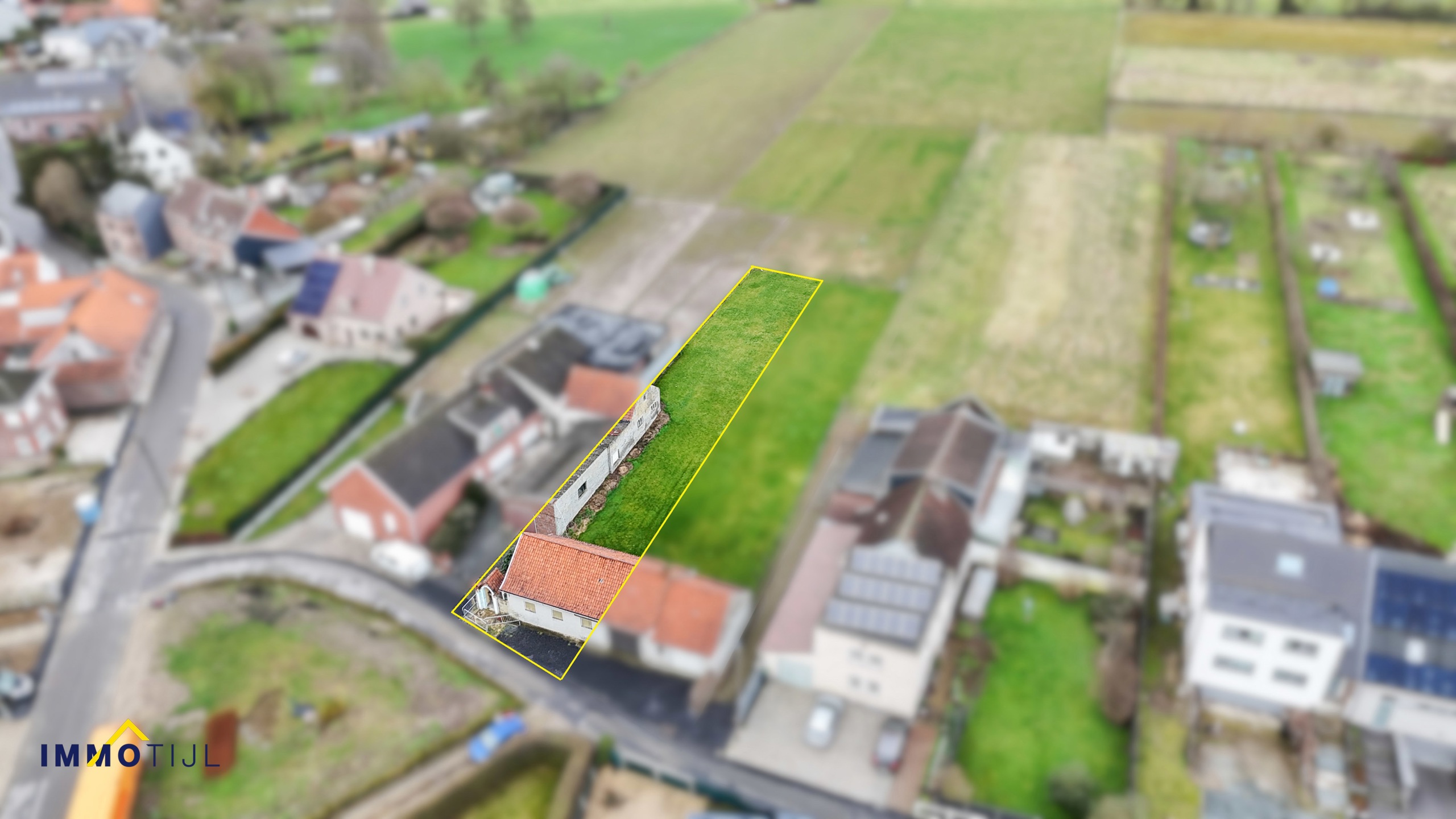 Ruim perceel grond voor halfopen woning te Meldert! - foto 4