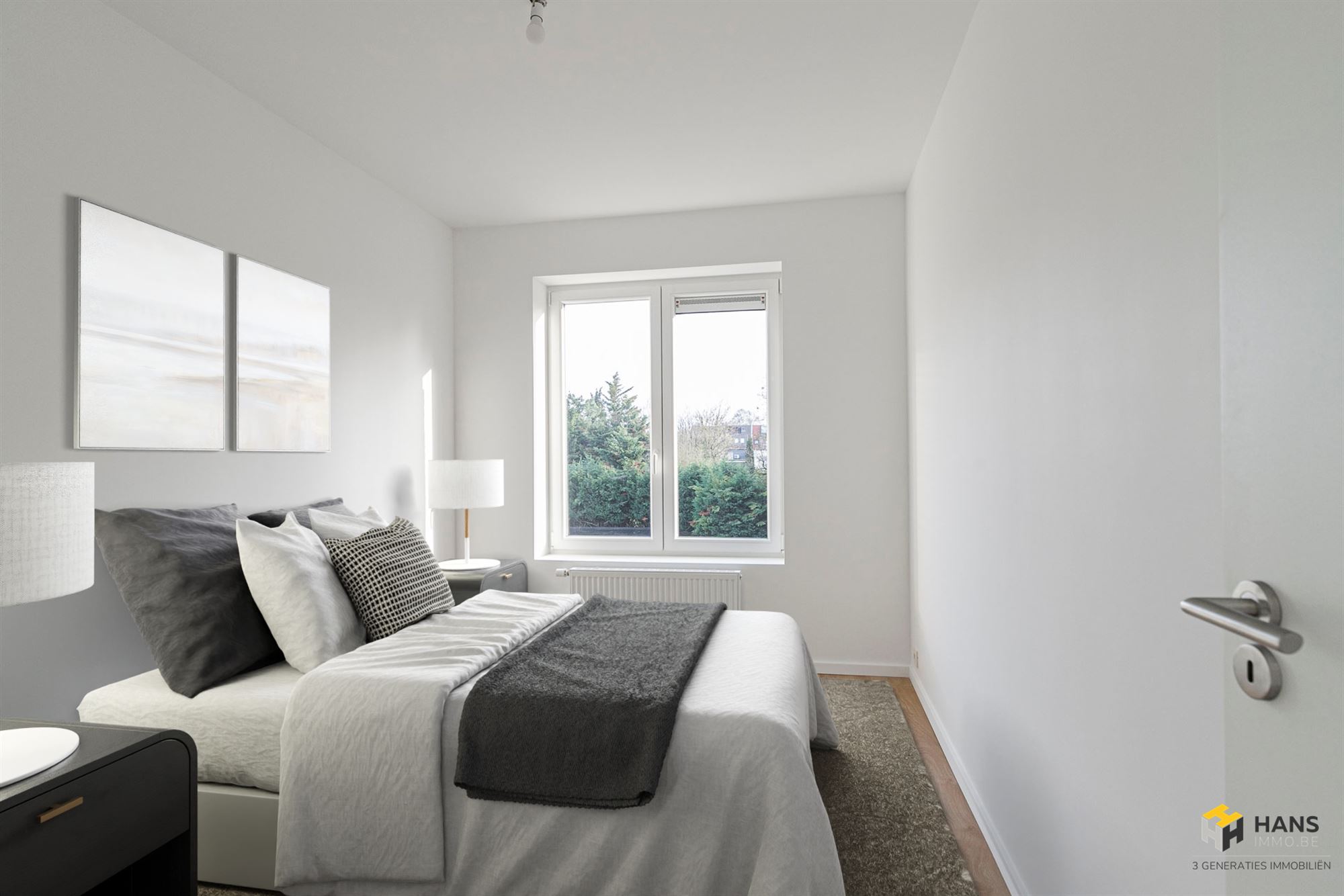 Gerenoveerd hoekappartement (92 m²) met 3 slaapkamers en garage in Ekeren. - foto 5