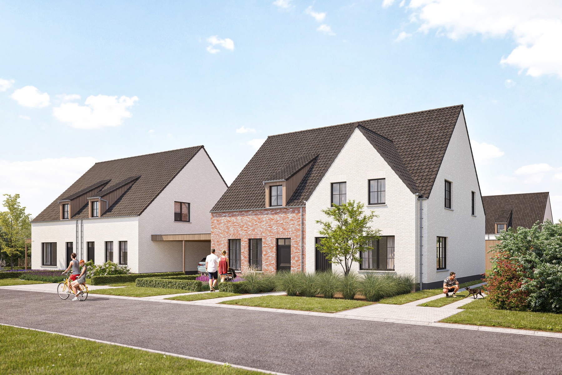 Lot 9: Halfopen bebouwing met 3 slaapkamers - foto 1