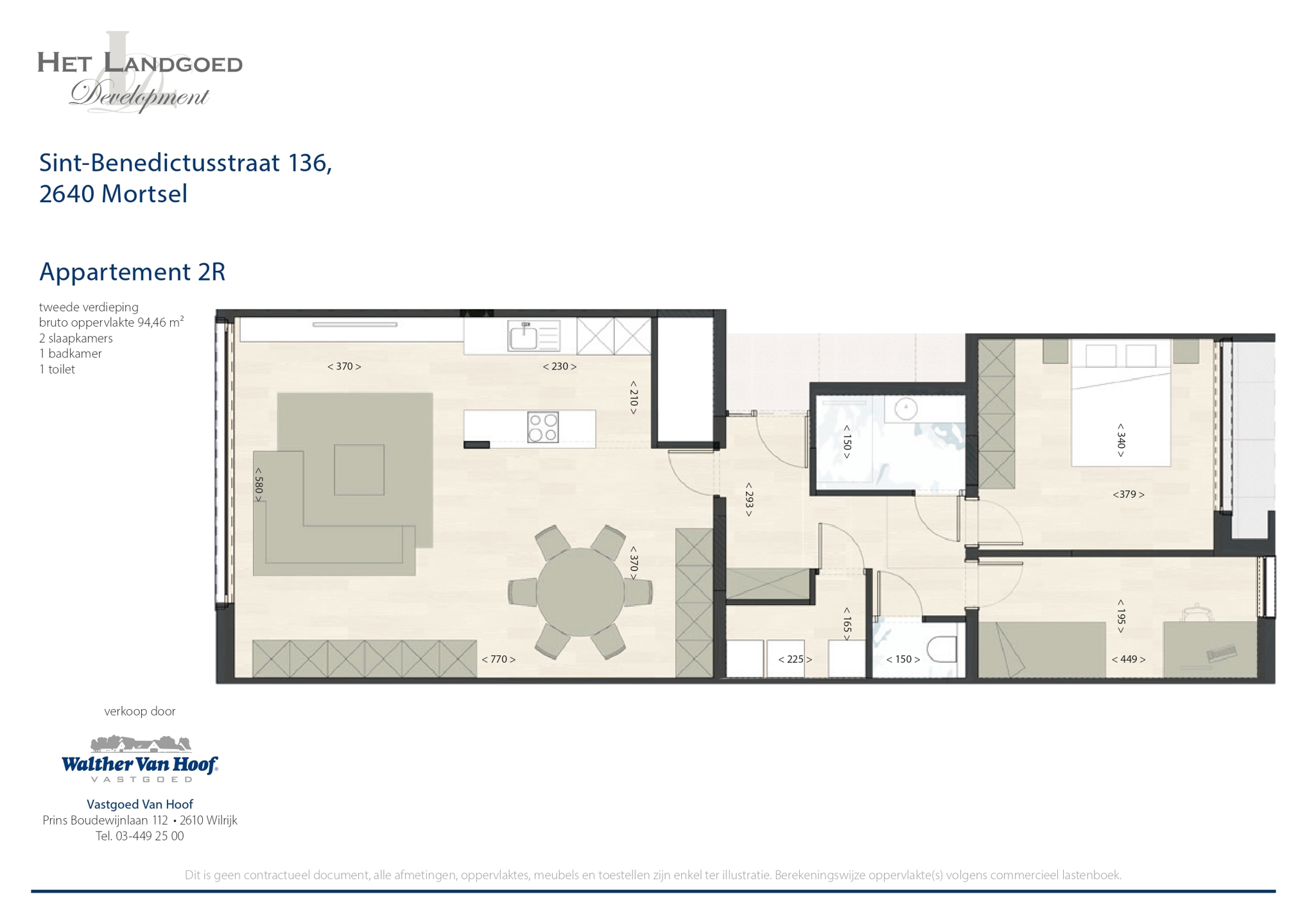 Appartement à vendre à Mortsel avec 2 chambres - photo 3