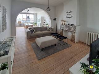 Charmant en authentiek 2-slaapkamerappartement in hartje Antwerpen, vlak bij de MarkgravebuurtWelkom in dit uitzonderlijk appartement op de 3de...