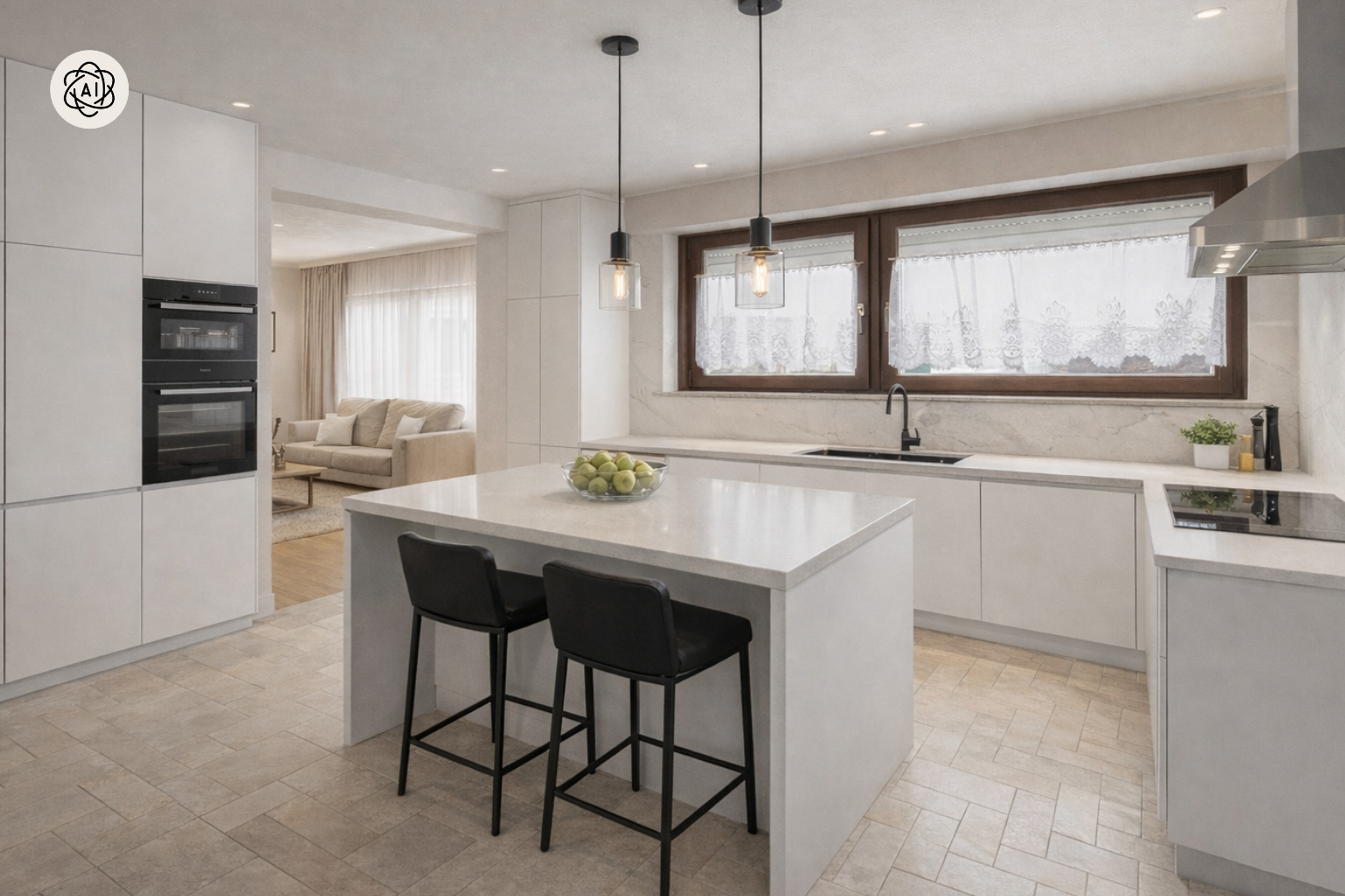 Ruime gezinswoning met 4 slaapkamers, garage en zonnige tuin - foto 3