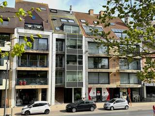 Onbemeubeld duplex appartement met subliem uitzicht op het Kykhillpark, vlakbij de markt en het openbaar vervoer.<br /><br />Lichtrijke woonkamer met uitzicht op het groen en een ruim zongericht terras, eetkamer met volledig uitgeruste open keuken met balkon, bureauhoek, 2 grote slaapkamers, 2 badkamers, 1 met ligbad, inloopdouche en wastafel en 1 met inloopdouche en wastafel, apart toilet, nachthal en een privatieve kelder.<br /><br />Elektriciteit conform - Volledig geïsoleerd - Ventilatiesysteem - Elektrische zonnewering.<br />Fietslokaal aanwezig - Luxueuze afwerking – Design verlichting – Ingemaakte kasten - …<br /><br />Is zeker een bezoek waard!<br /><br />EPC: 125 kWh/m² - Label B<br /><br />Meer info, documenten en virtueel bezoek op www.immodepanne.be