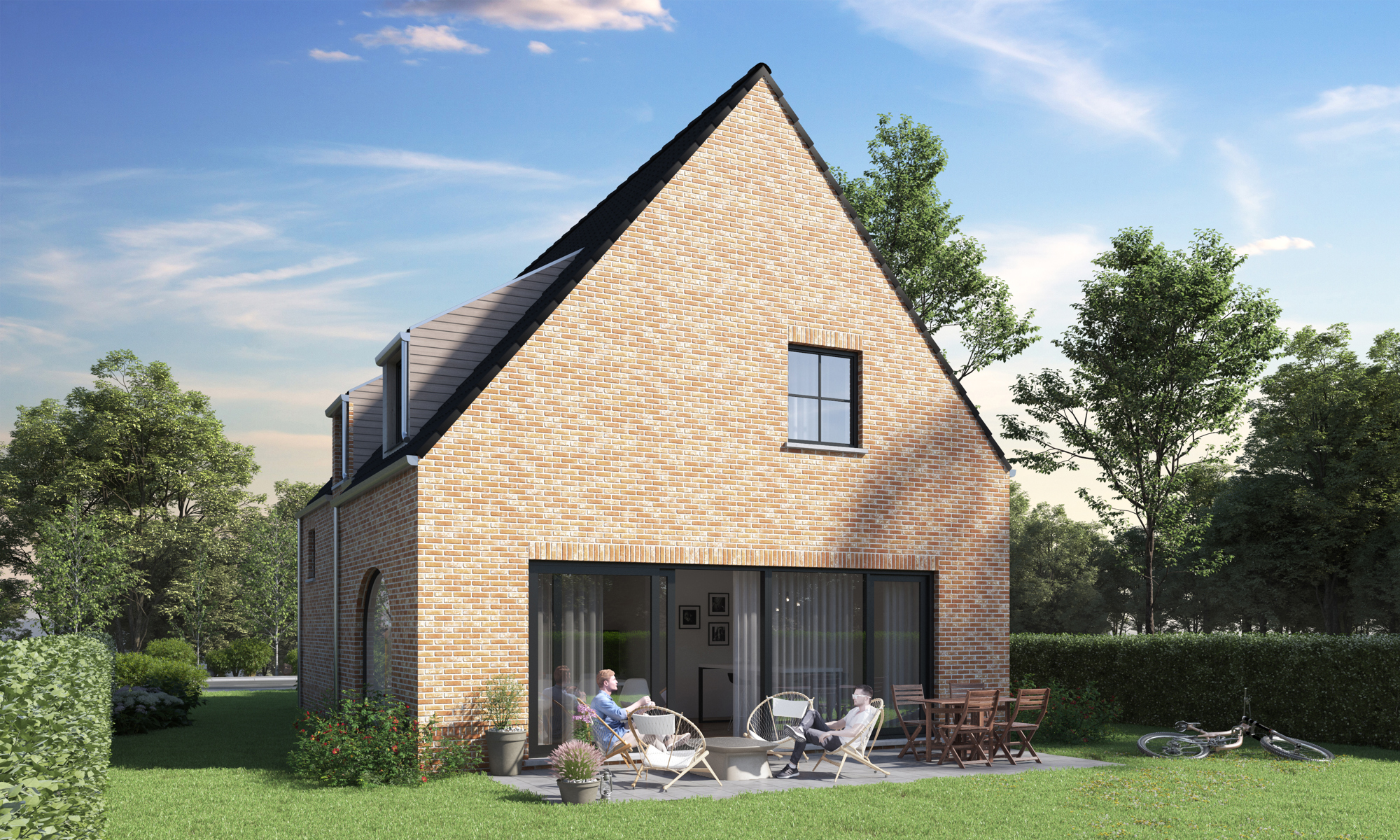 Landelijke nieuwbouwwoning - foto 2