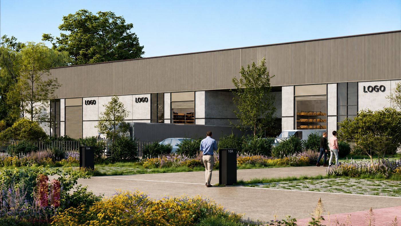Nieuwbouw magazijn van 1.808 m² in Drogenbos - foto 4
