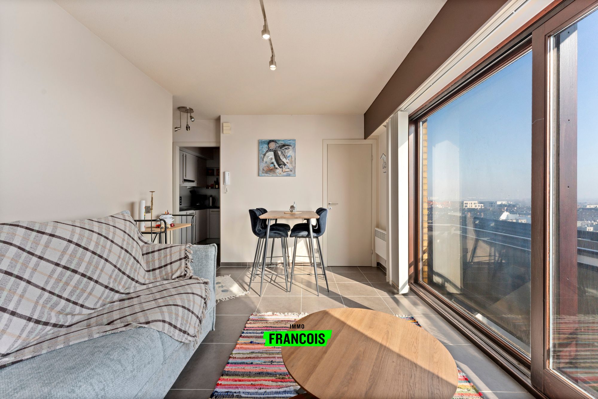 Eénslaapkamer appartement met panoramisch uitzicht in Blankenberge - foto 3