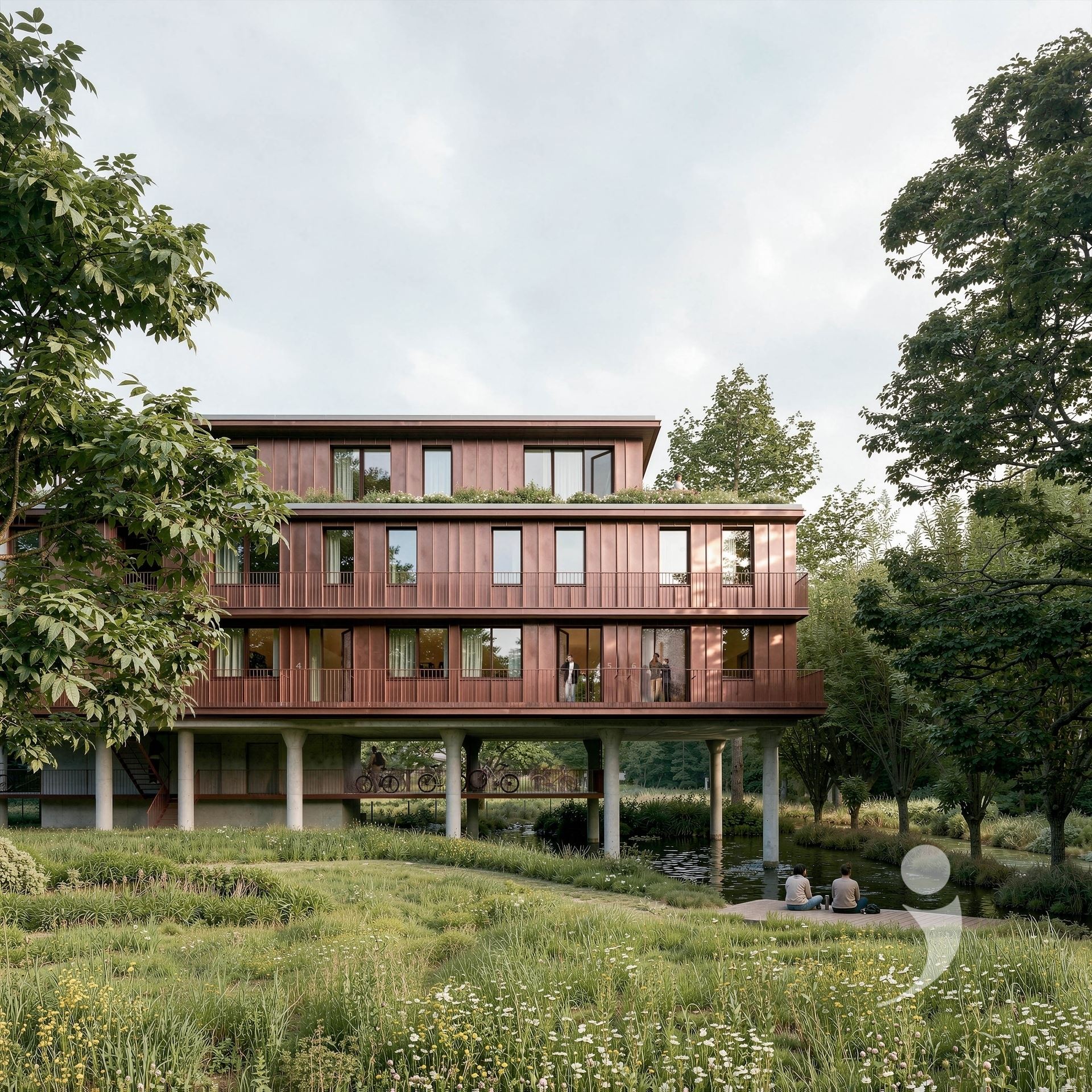 Uniek appartement in een park nabij Leuven - foto 1