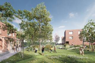 Welkom in Eco-Vert: een innovatief en supergezellig nieuwbouwproject rond een grote, parkachtige binnentuin. <br />Zoekt u een duurzame, moderne gezinswoning met een zee van buitenruimte? Deze eigentijdse nieuwbouw combineert een strak design met een slimme indeling. <br /><br />Het gelijkvloers omvat een inkomhal met apart toilet en een lichtrijke woonkamer met open, ingerichte keuken. Van hieruit heeft u direct toegang tot het terras en de zeer grote tuin van maar liefst 193 m². <br />De eerste verdieping biedt drie comfortabele slaapkamers en een uitgeruste badkamer. <br />Een unieke troef is de ruime private kelderberging met rechtstreekse toegang vanuit de woning. <br /><br />Een toekomstgerichte, instapklare thuis met lage energiekosten!. <br />!!! Tijdelijk lanceringsaanbod: Koop nu jouw droomwoning en ontvang een ondergrondse parkeerplaats volledig GRATIS! <br /><br />De gepubliceerde prijzen zijn exclusief BTW en kosten.