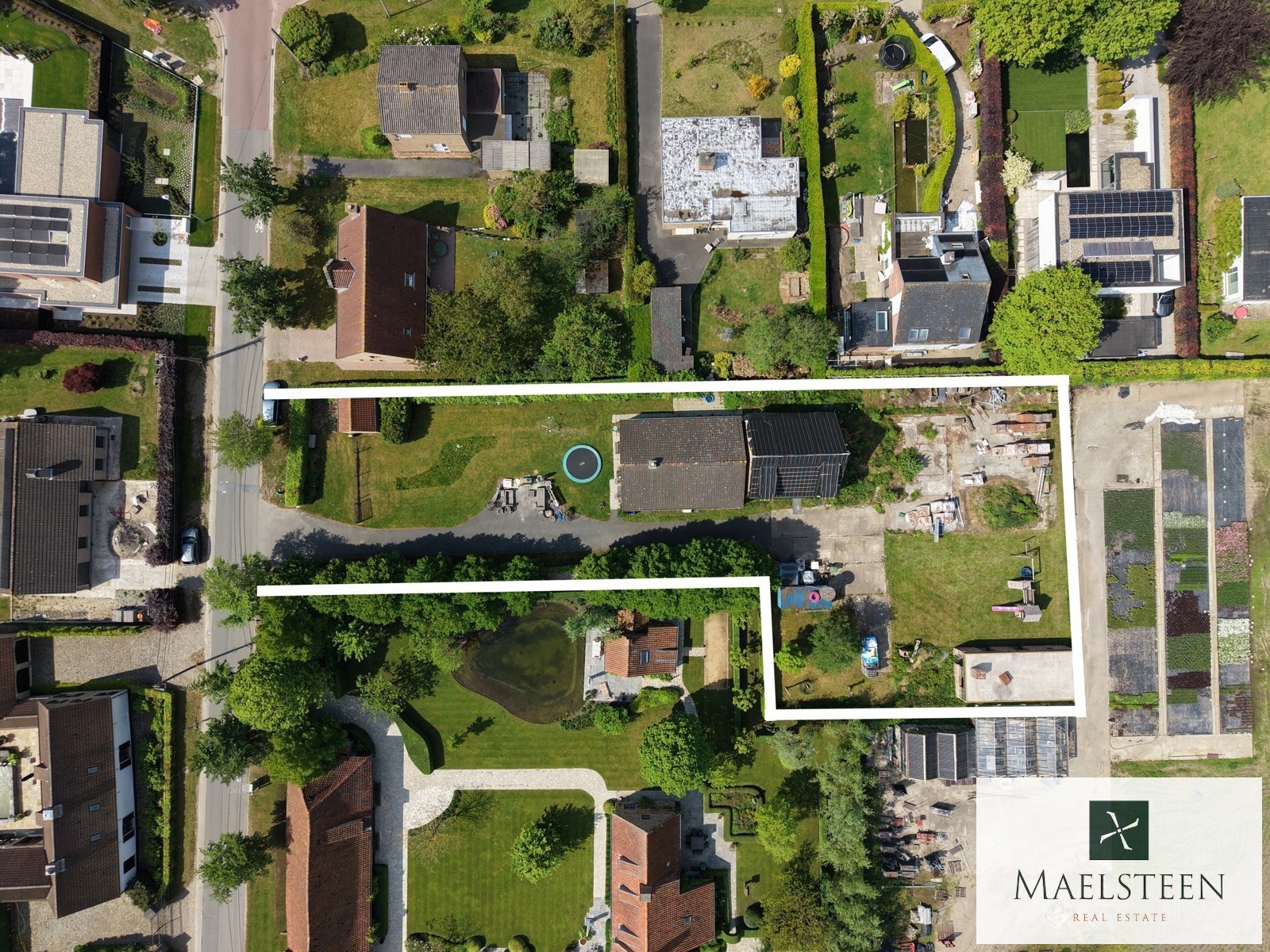 Terrein van 2.168 m² met vergund plan te Sint-Andries - foto 4