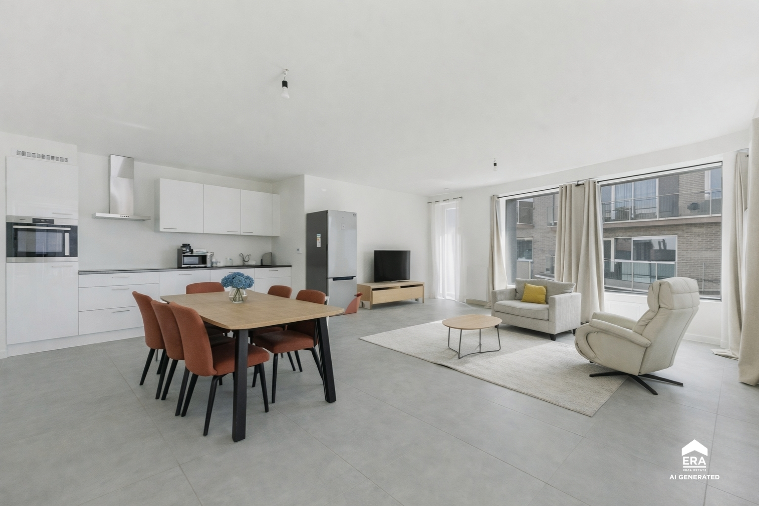 Nieuwbouwappartement met 2SLPK en terras in centrum Staden - foto 3