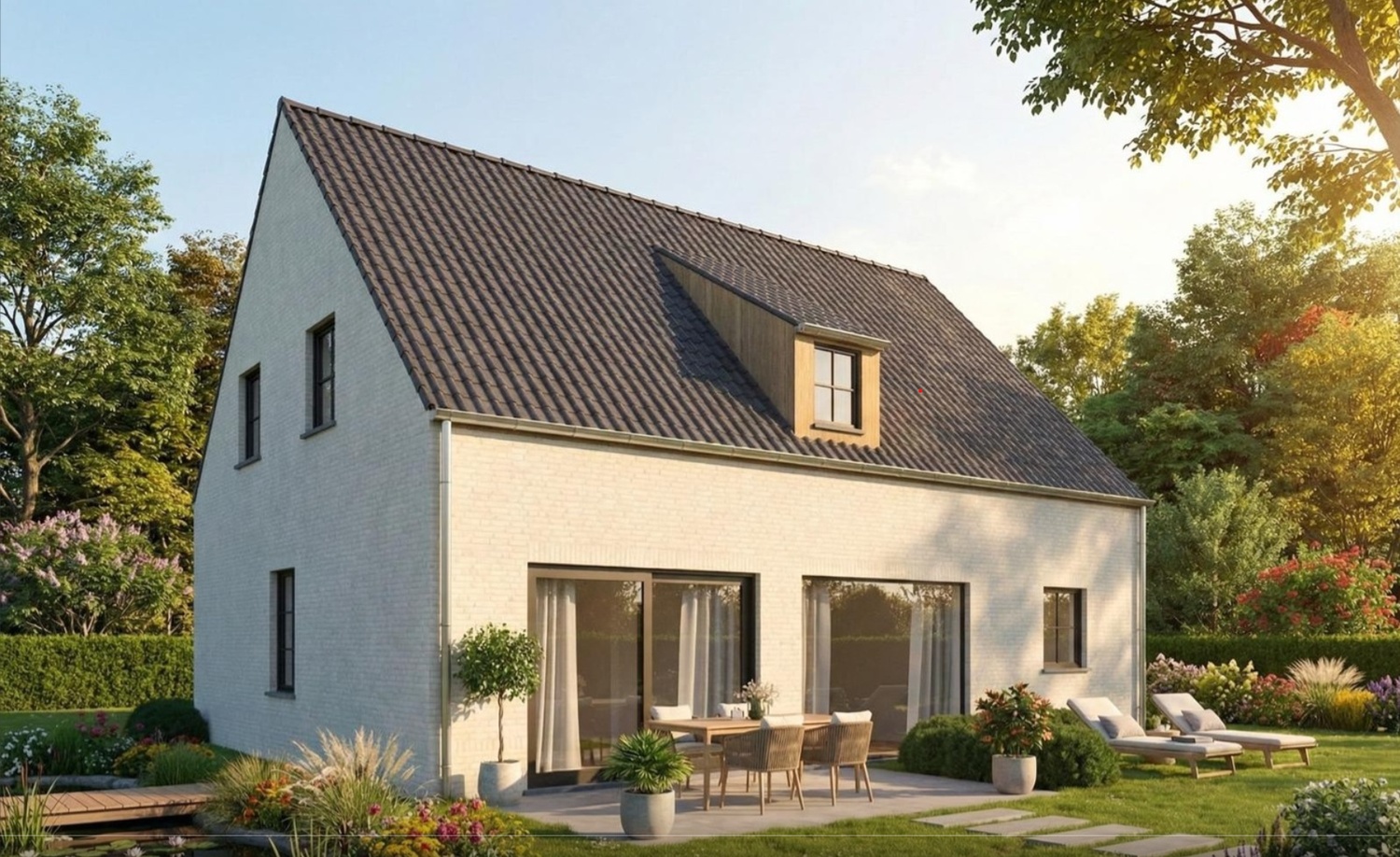 Maison à vendre à Lievegem avec 3 chambres - photo 2