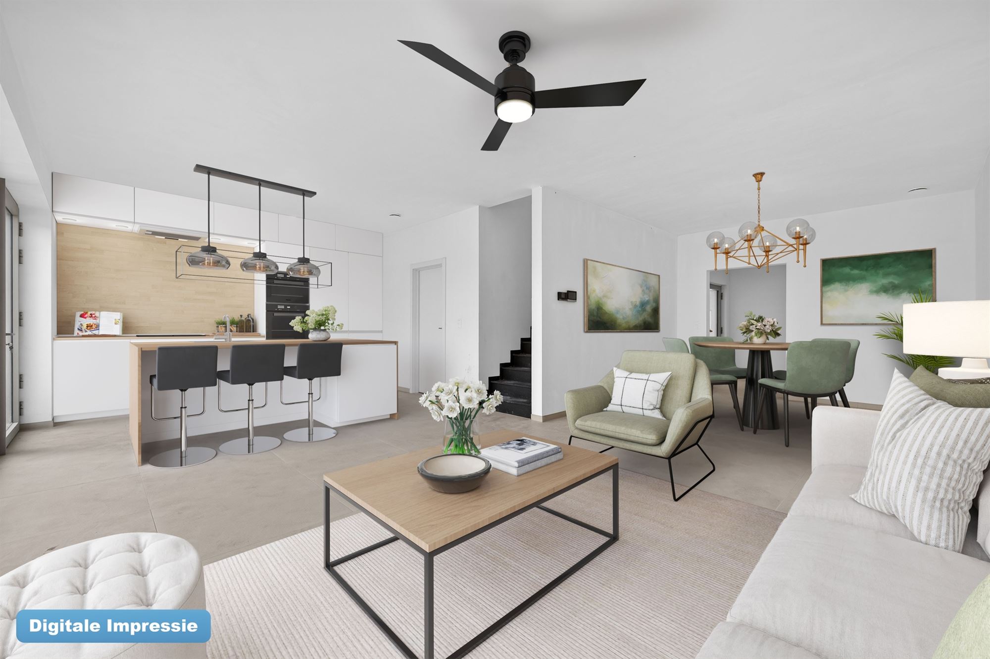 Nieuwe BEN-woning met 6 kamers, 2 badkamers en tuin - foto 4