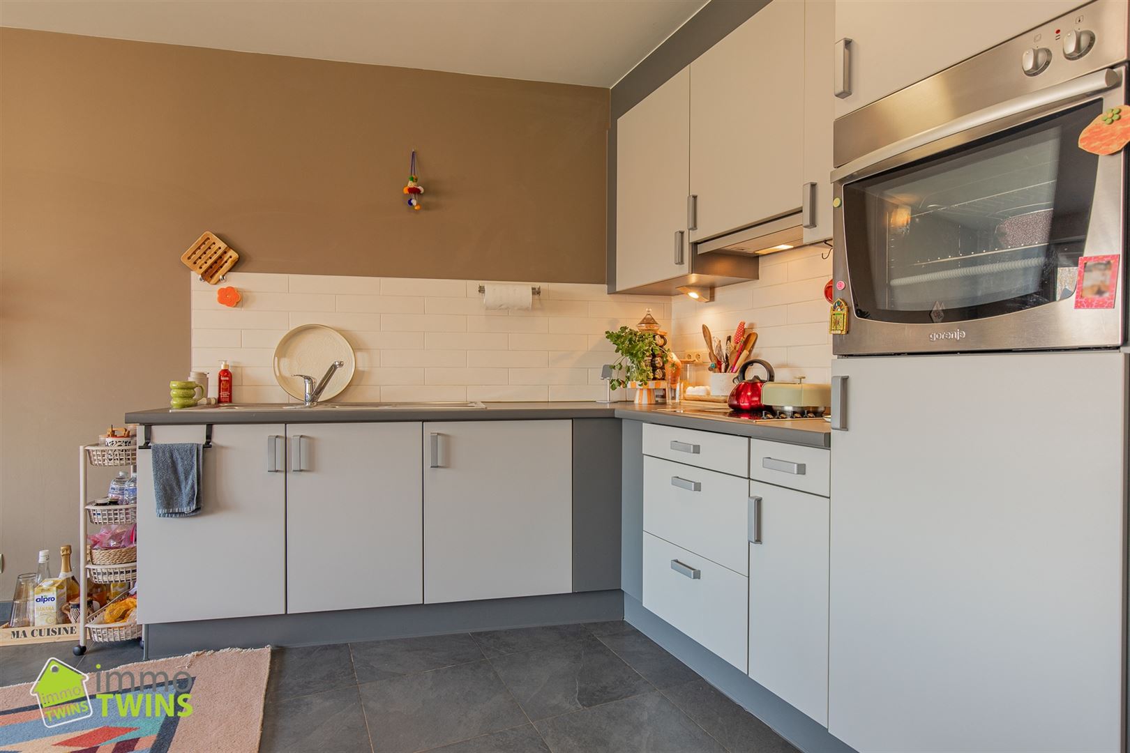 Leuk 1-slaapkamer appartement, met staanplaats en zonnige dakterras - foto 4