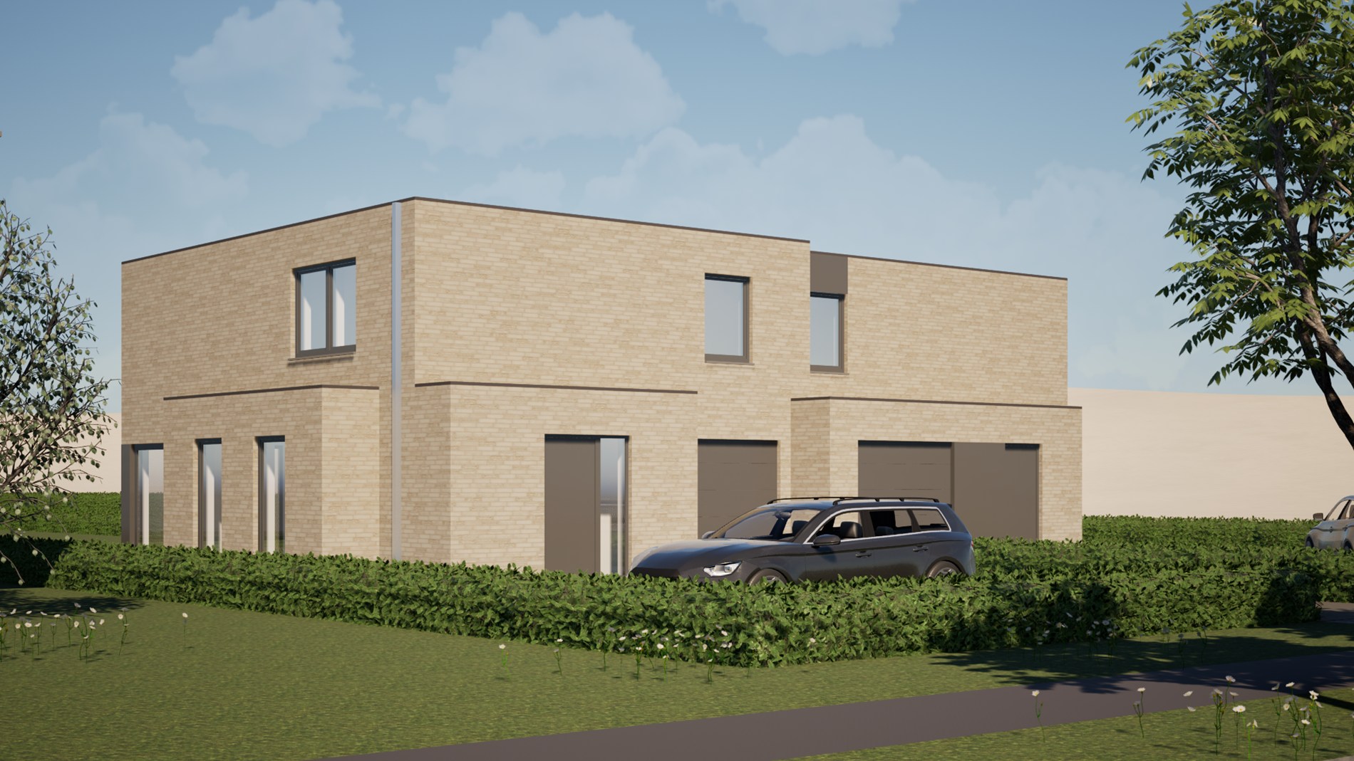 Ruime halfopen bebouwing op 973 m² met landelijke verzichten te Torhout - foto 1