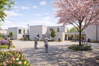 Dit nieuwe woonproject met<strong> 13 gezinswoningen</strong> bevindt zich op een fijne en rustige ligging in de <strong>Heggenstraat in Peer</strong>, vlakbij het centrum. Alle voorzieningen zoals scholen, winkels, horeca, sport en cultuur zijn eenvoudig te voet of met de fiets bereikbaar. Het project wordt omringd door een groene en aangename omgeving die een natuurlijke buffer vormt tussen wonen en het stadsleven. De doordachte inplanting creëert een autoluwe woonomgeving, waar veiligheid, leefbaarheid en rust centraal staan.<br /><br /><span><strong><span>Woning 02 met 4 slaapkamers:</span></strong></span><br />-Oppervlakte woning 168,30m²<br />-Leefruimte met veel lichtinval en open keuken<br />-Berging aan de keuken <br />-Apart toilet gelijkvloers<br />-1 gelijkvloerse slaapkamer (of bureau) met aansluitende badkamer<br />-3 slaapkamers en 1 badkamer met toilet op verdieping<br />-Vloerverwarming en zonnepanelen<br />-Gezellige tuin met ruim terras<br />-Grote tuinberging, carport en een eigen patio<br /><br /><span>Vermelde prijs is exclusief registratie, btw en notariskosten. Hier geniet je van 5 jaar vrijstelling op de onroerende voorheffing (KI) dankzij het gunstig E-peil (<10).</span><br /><br />Elke woning beschikt over een functionele indeling, grote raampartijen, optimale lichtinval en een hoogwaardige afwerking. Duurzame materialen en energiezuinige technieken zorgen voor een zeer lage energiekost en een woning die klaar is voor de toekomst. <span>Alle woningen worden volledig afgewerkt naar eigen smaak volgens lastenboek en dit met de professionele hulp van de kopersbegeleiding.<br /></span><br />Contacteer ons voor meer informatie of een afspraak op 011 39 90 50 . Wij ontzorgen je ook voor de verkoop van je huidige woning!<br /><br /><em>Getoonde renders en plannen zijn indicatief.</em>