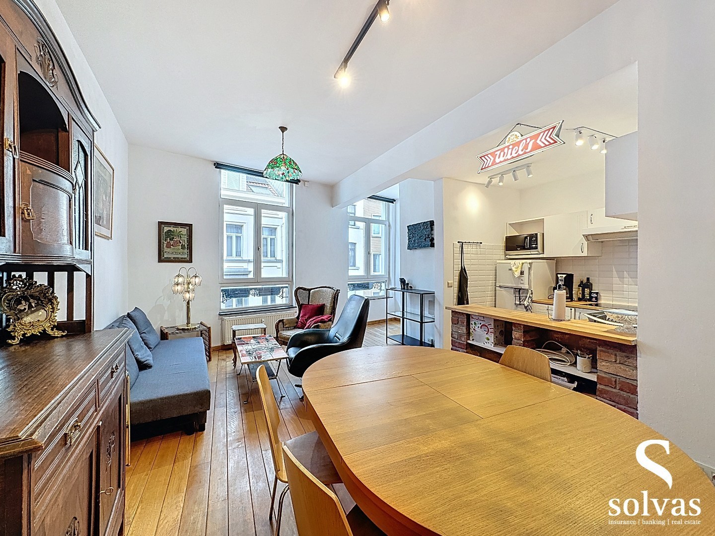 Quartier Dansaert - Appartement meublé d'une chambre à coucher dans un emplacement de choix - photo 2