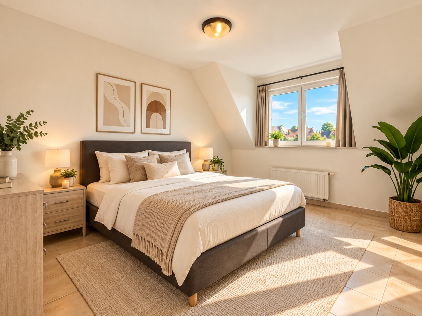 Te koop, Ruim en instapklaar 2-slaapkamerappartement met terras in centrum Brakel! - foto 5