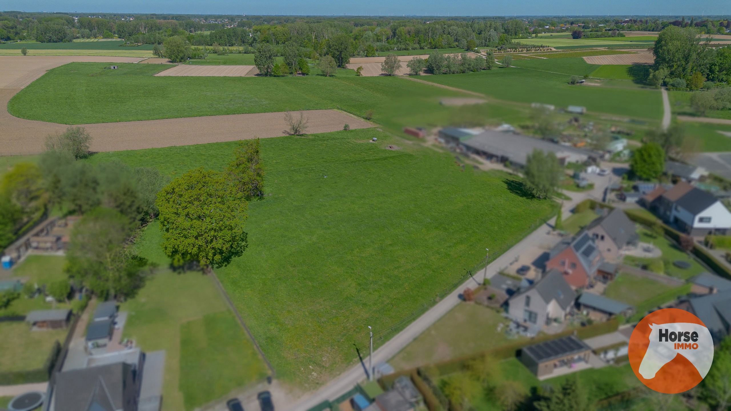 ERPE-MERE - Bouwgrond voor open bebouwing met weiland - foto 2