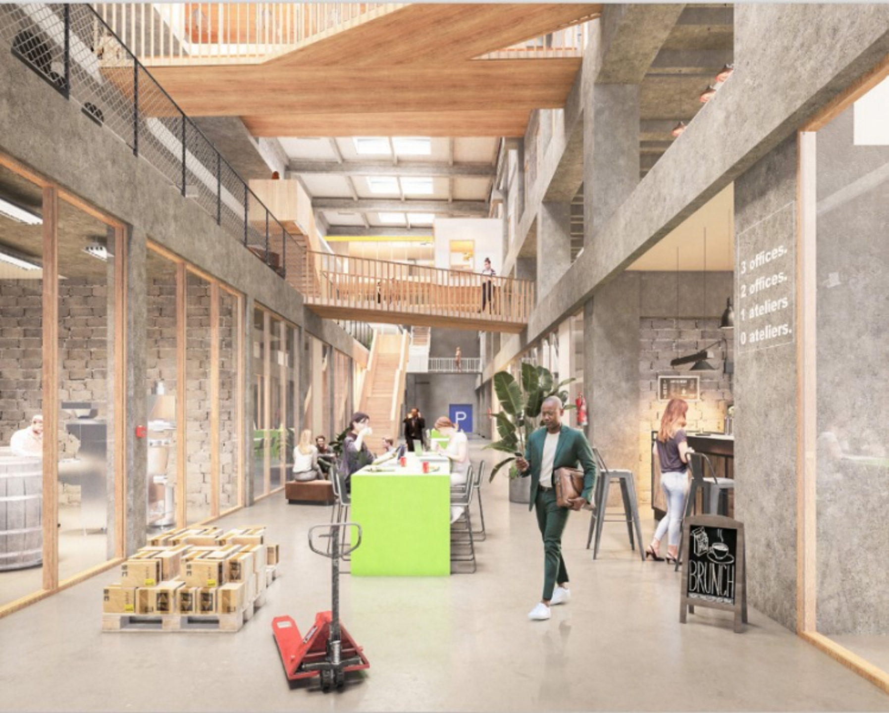 Nieuwbouwkantoren, ateliers, showrooms en opslagruimten langs de Brusselse Ring - foto 5