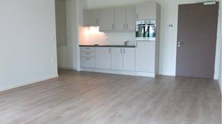 Deze <strong>luxe serviceflat - assistentiewoning</strong> met zonnig<strong> terras </strong>is gelegen in de stijlvolle <strong>residentie Papenhof</strong>.<br />De nieuwbouw met vernieuwende hedendaagse architectuur is perfect gelegen in een oase van groen en rust op een domein grenzend aan een mooi wandelpark vlakbij het AZ Sint-Jan.<br />De flat is volledig afgewerkt met kwalitatieve duurzame en onderhoudsvriendelijke materialen en is ook volledig aangepast aan de noden van rolstoelgebruikers.<br />De bewoner kan genieten van <strong>diverse gemeenschappelijke diensten en faciliteiten</strong> zoals kapsalon, recreatieruimte, restaurant . . .<br /><br />Omvat een lichtrijke leefruimte met ingerichte open keuken, berging met voorziening wasmachine, ruime slaapkamer, badkamer met inloopdouche en hangtoilet en een zonnig terras met prachtig en rustgevend uitzicht op de groene omgeving.<br />Mogelijkheid tot bijhuren berging en parkeerplaats !.<br />Sted. in aanvraag