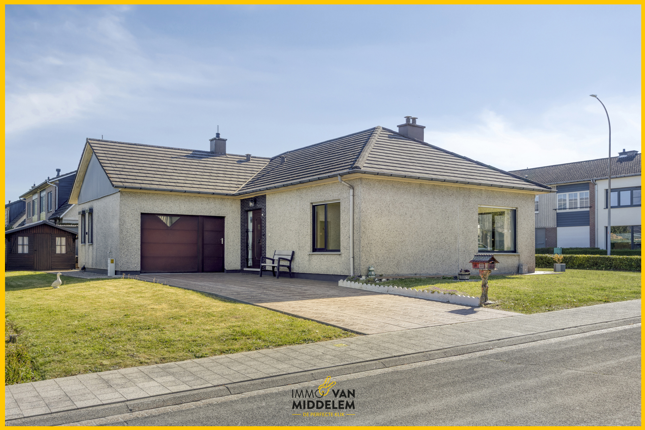 BUNGALOW MET 3 SLAAPKAMERS, GARAGE EN TUIN - foto 1
