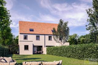 EEN RUSTIGE LIGGING MET ALLE VOORZIENINGEN IN DE BUURT<br />In de aangename en rustig gelegen Graanstraat 34 te Hamont realiseren wij prachtige en verzorgde nieuwbouwwoningen. Deze woning betreft een halfopen bebouwingen, gelegen op een mooi perceel van 5a 48ca. Dankzij de gunstige ligging bevinden<br />scholen, winkels, het station en openbaar vervoer zich op korte afstand, wat zorgt voor een vlotte bereikbaarheid en een praktisch dagelijks leven.<br /> <br />KWALITATIEVE ARCHITECTUUR IN MODERNE PASTORIJSTIJL<br />De woningen worden gebouwd in een moderne pastorijstijl met subtiele klassieke accenten. Kenmerkend zijn de ruime aluminium ramen die voor veel natuurlijke lichtinval zorgen, houten voordeuren en sierluiken die de warme uitstraling versterken, en gevels die fraai worden afgewerkt met voorgekaleide gevelsteen. Zo ontstaat een tijdloos en verzorgd geheel dat aansluit in de omgeving en toch op zichzelf staat.<br /> <br />DUURZAME MATERIALEN EN ENERGIEZUINIGE TECHNIEKEN<br />Er wordt uitsluitend gebruik gemaakt van duurzame en onderhoudsvriendelijke materialen. Daarnaast worden de woningen standaard uitgerust met de nieuwste energiezuinige technieken, waaronder een warmtepomp, Ventilatie systeem D (balansventilatie met warmterecuperatie), vloerverwarming en zonnepanelen. Dankzij deze voorzieningen geniet u van een optimaal binnenklimaat en blijven de energiekosten beperkt, nu én in de toekomst.<br /> <br />DOORDACHTE INDELING EN HOOG WOONCOMFORT<br />De woningen beschikken over een praktische en functionele indeling, afgestemd op het moderne gezinsleven. Ruime leefruimtes, voldoende berg- en opbergruimte, een open keuken, comfortabele slaapkamers en een aangename tuin maken van elke woning een plek waar het heerlijk wonen is.<br /><br />Grondaandeel: € 140.000,00<br />Constructiewaarde: € 271.500,00<br />Prijs inclusief BTW en registratierechten: € 485.315,00