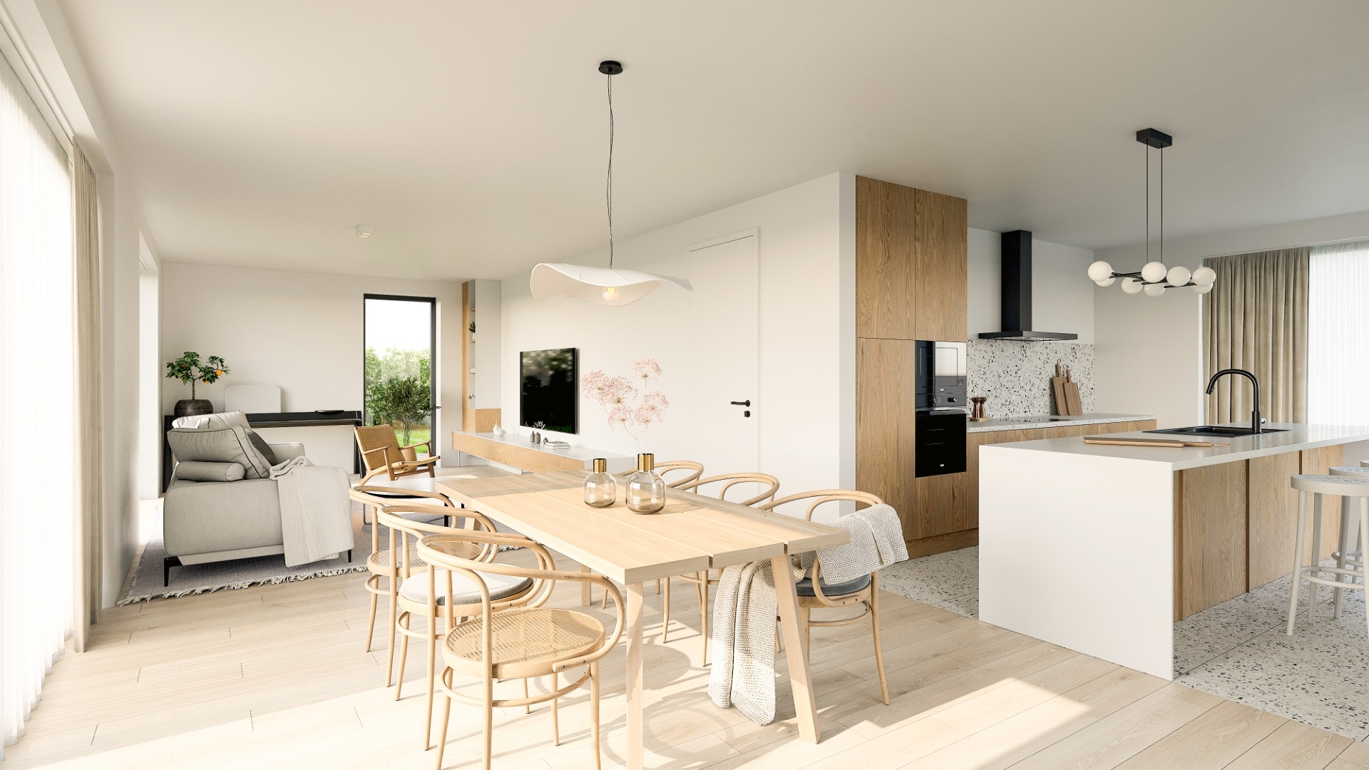 Energiezuinige open bebouwing met zicht op de velden - photo 4