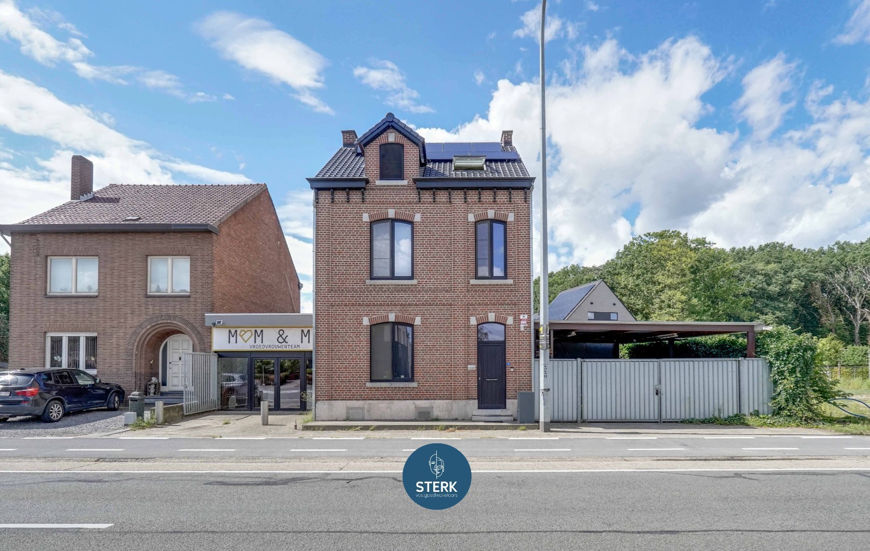 VEELZIJDIGE WONING MET HANDELSRUIMTE (448 m²) OP EEN ZICHTLOCATIE TE REKEM ! - foto 1