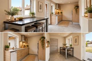 <p><span> </span></p><p><span>Op een vlotte locatie nabij het centrum van Koekelare bevindt zich deze verzorgde en gerenoveerde rijwoning. Dankzij de nabijheid van winkels, scholen, openbaar vervoer en andere dagelijkse voorzieningen geniet u hier van een uitstekende combinatie van comfort, bereikbaarheid en woonkwaliteit.</span></p><p><span> </span></p><p><span>Met een bewoonbare oppervlakte van maar liefst 156 m² biedt deze woning verrassend veel ruimte. Via de inkomhal met gastentoilet komt u in de woning terecht. Op het gelijkvloers bevinden zich verder een praktische wasplaats, een volledig uitgeruste keuken voorzien van een keramische kookplaat, dampkap, oven, vaatwasser, koelkast en dubbele spoelbak, evenals een gezellige en lichtrijke leefruimte waar het aangenaam vertoeven is</span></p><p><span>De eerste verdieping omvat drie volwaardige slaapkamers, een handige dressing en een badkamer uitgerust met een inloopdouche en lavabo in meubel. Daarnaast is er een afzonderlijk toilet aanwezig op deze verdieping. Via een zolderluik in de dressing bereikt u de zolderruimte met flex-trap, ideaal voor extra berging.</span></p><p><span> </span></p><p><span>Buiten geniet u van een volledig omheinde tuin met terras. Deze buitenruimte biedt de ideale basis om een aangename tuinomgeving volledig naar eigen smaak en behoeften in te richten. Bovendien is er een praktische buitenberging aanwezig.</span></p><p><span> </span></p><p><span>Kortom, een ideale woning voor wie op zoek is naar een comfortabele thuis met voldoende ruimte en een centrale ligging in Koekelare. </span></p><p><span>Contacteer ons vandaag nog voor meer informatie of een bezoek ter plaatse.</span></p><p><span> </span></p>