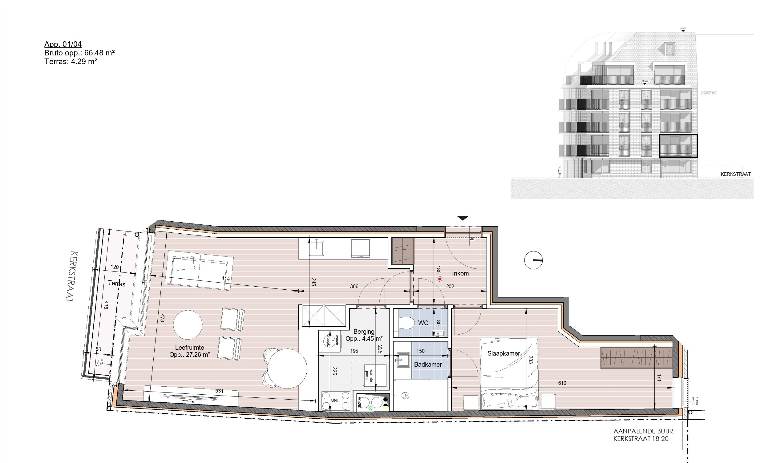 Gezellig 1 slaapkamer appartement in Res. Antoine - foto 5