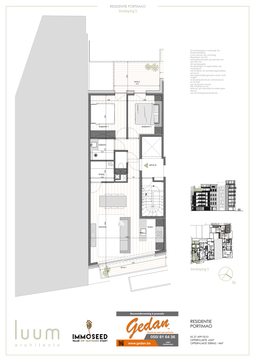 Appartement te koop in Oostende met 2 slaapkamers - foto 2