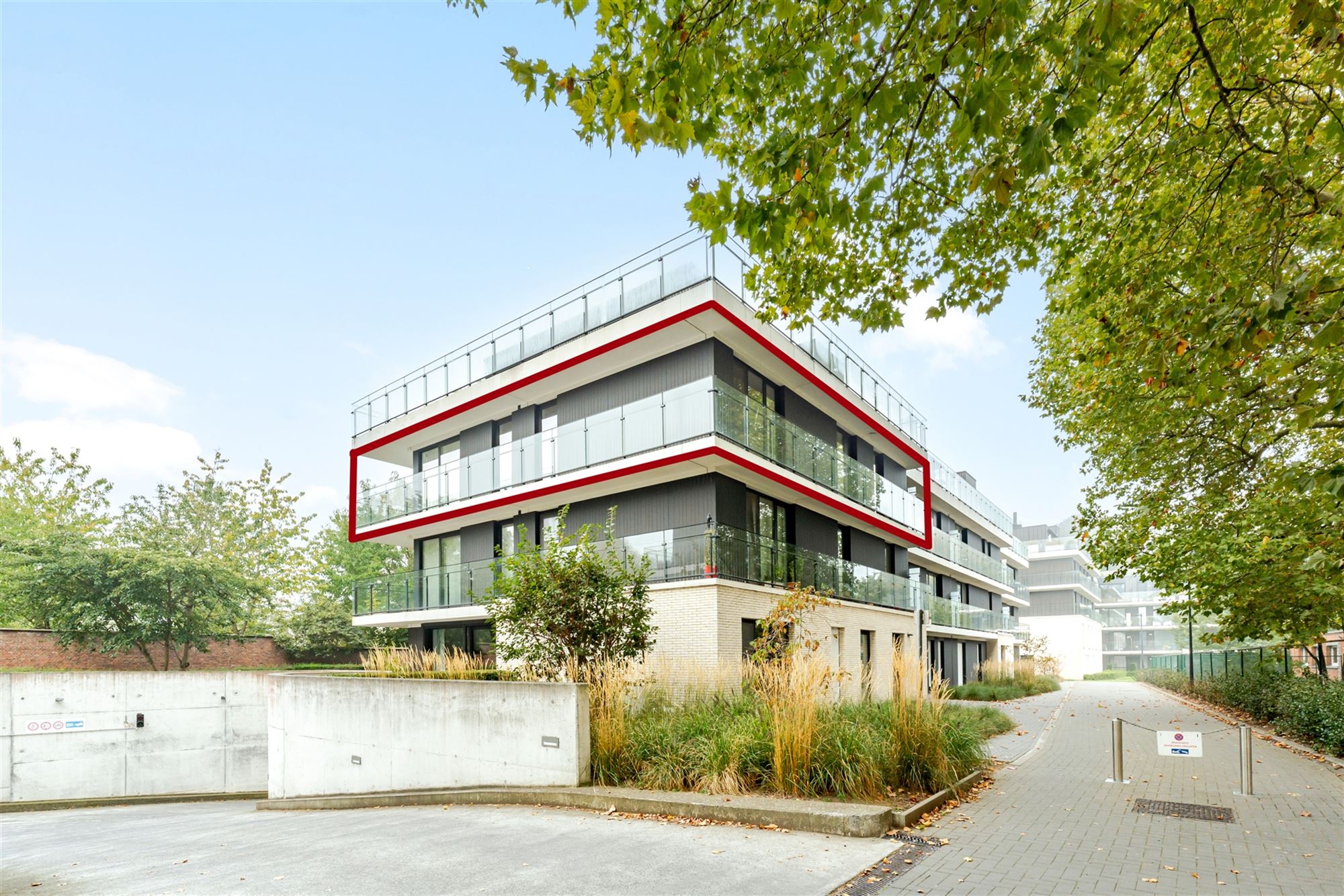 3 slk appartement met ZW terras in Kloosterpark De Capucien - foto 1