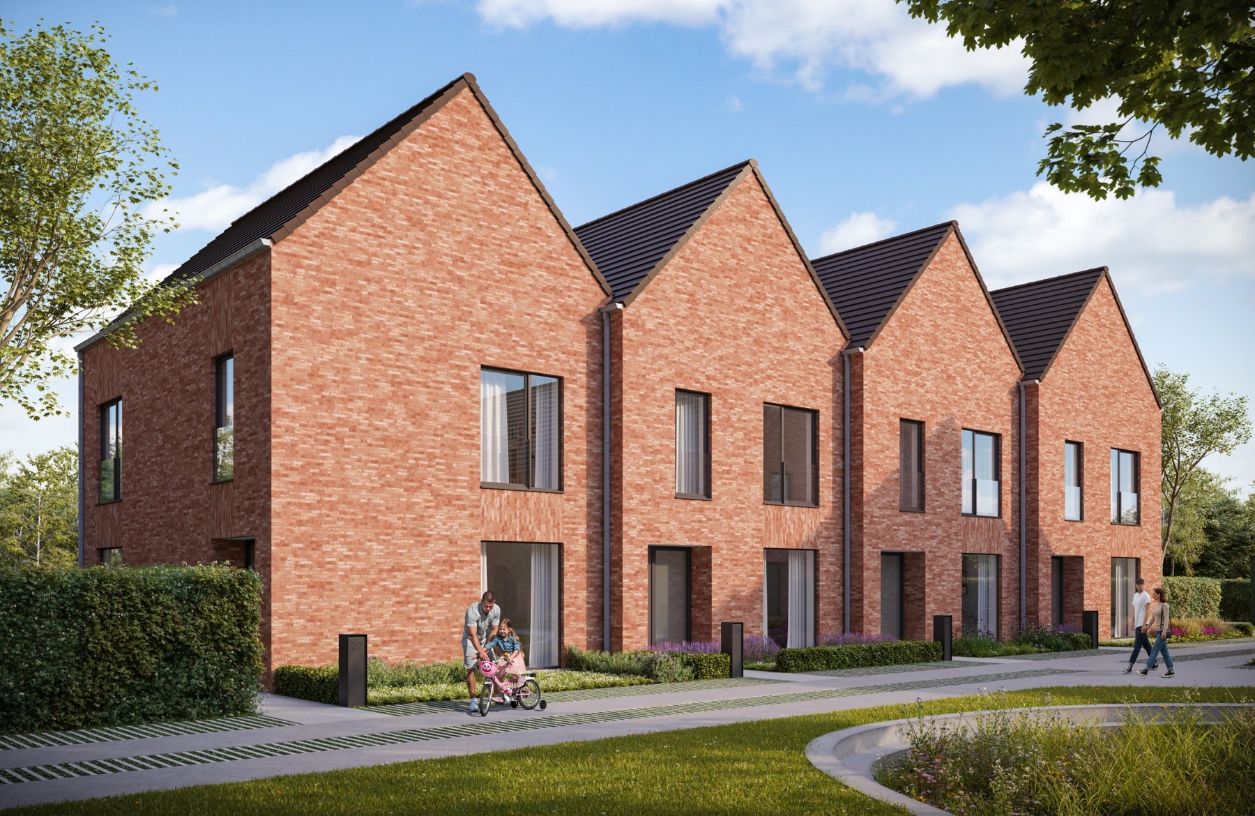 LOT 30 Gesloten bebouwing met 3 slaapkamers - foto 5