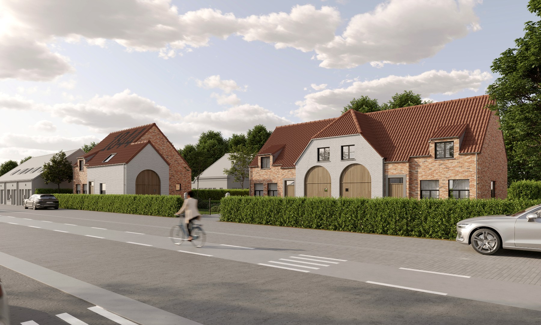 Halfopen 3-slpkr nieuwbouwwoning vlakbij centrum Maldegem (Lot 1) - foto 2