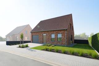 Landelijk gelegen energiezuinige nieuwbouwwoning tussen Tielt en DeinzeOntdek deze nieuwbouwwoning op een perceel van 536 m², gelegen in het...