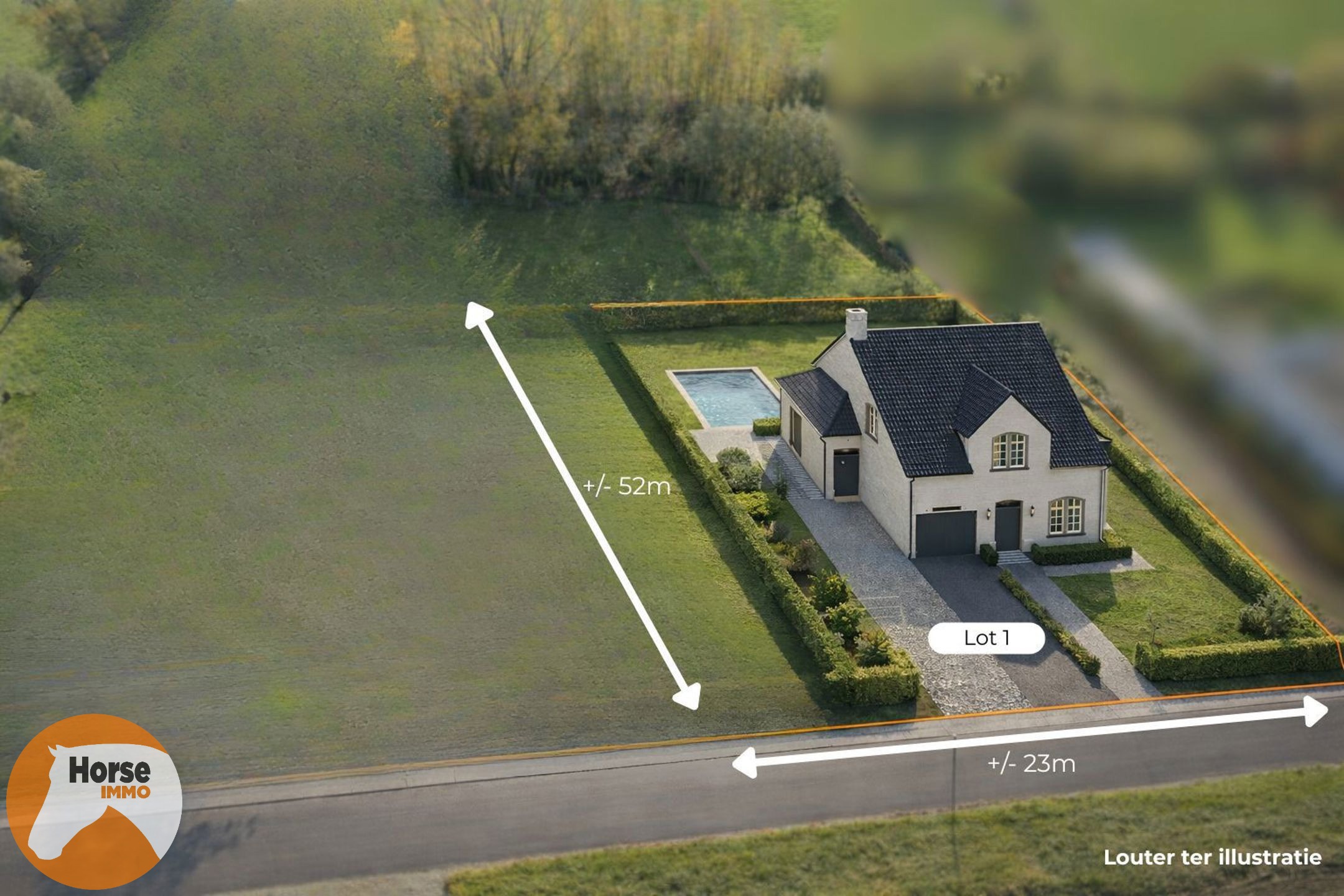 MASSEMEN – Bouwgrond voor open bebouwing, unieke ligging! - foto 3