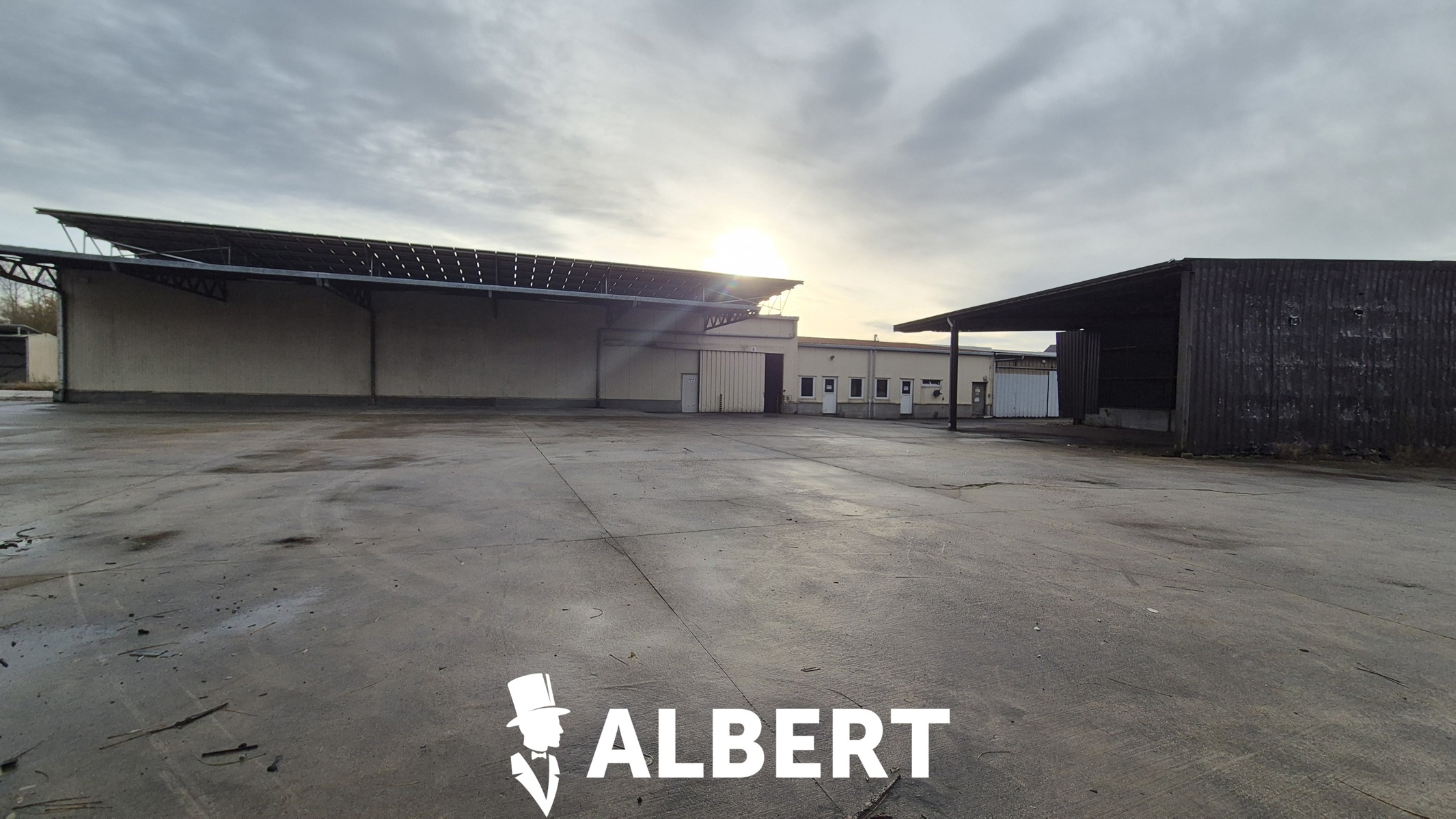 Unit 2 : gesloten loods met afdak - foto 2