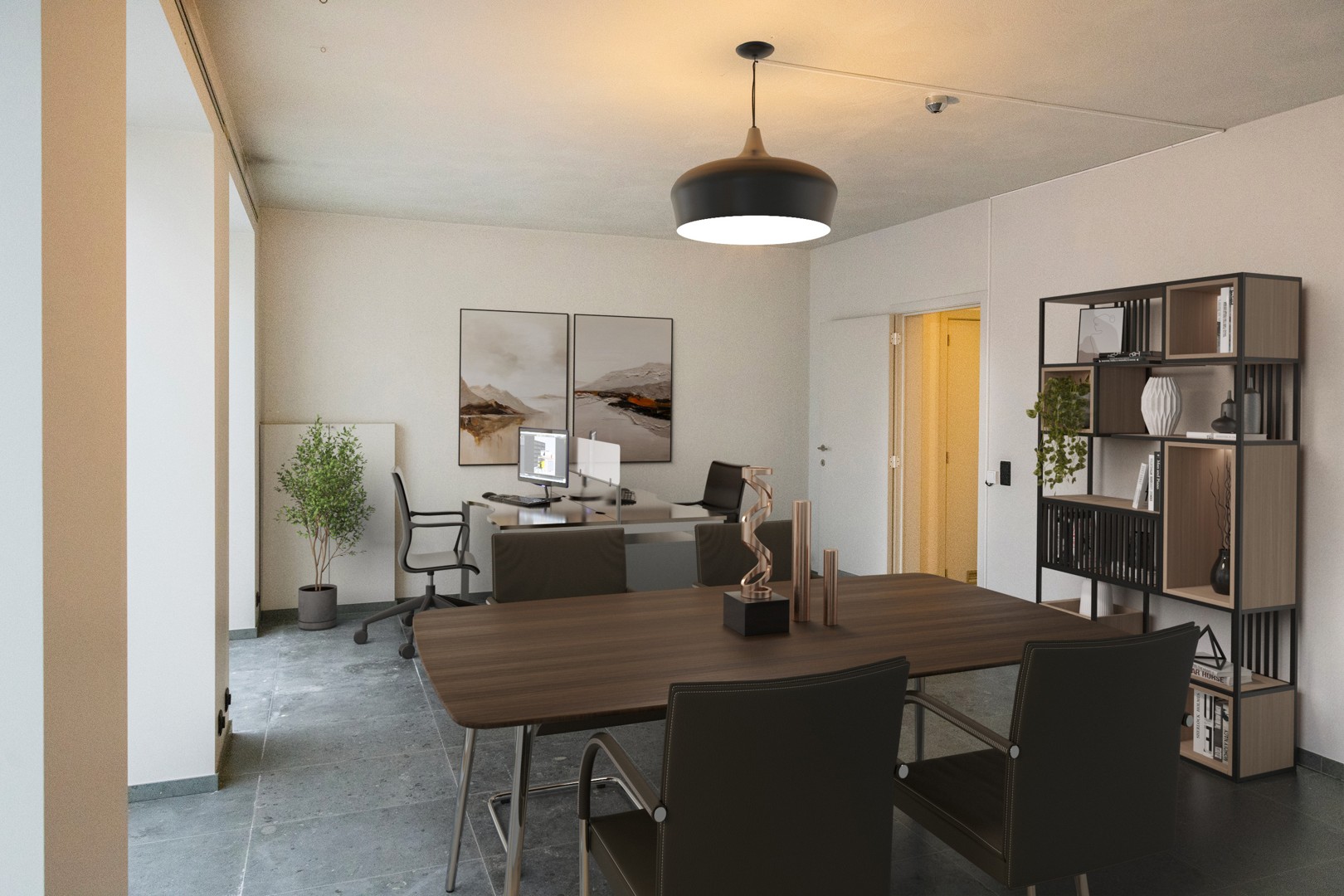 Woning met grote garage en mogelijk kantoor of praktijk. - foto 4