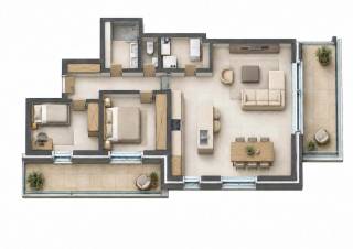 Dit charmante appartement in Kluisbergen biedt een comfortabele en ruime leefomgeving met een bewoonbare oppervlakte van 94 m². Het beschikt over twee gezellige slaapkamers, ideaal voor een gezin of als extra ruimte voor hobby's en werken vanuit huis. De moderne badkamer is praktisch en netjes afgewerkt, wat bijdraagt aan het woongemak.<br /><br />Daarnaast beschikt het appartement over een handige carport, waardoor je verzekerd bent van een beschermde parkeerplaats. Bovendien is er een private berging in de kelder aanwezig, ideaal voor extra opslagruimte. Twee terrassen voegen extra leefruimte toe en bieden volop mogelijkheden om van het buitenleven te genieten.<br /><br />Het geheel combineert functionaliteit met een gezellige sfeer, perfect voor wie op zoek is naar een comfortabele woonplek zonder in te boeten aan ruimte. Door de slimme indeling voelt het appartement licht en open aan, een ideaal thuis waar je je direct kunt settelen.