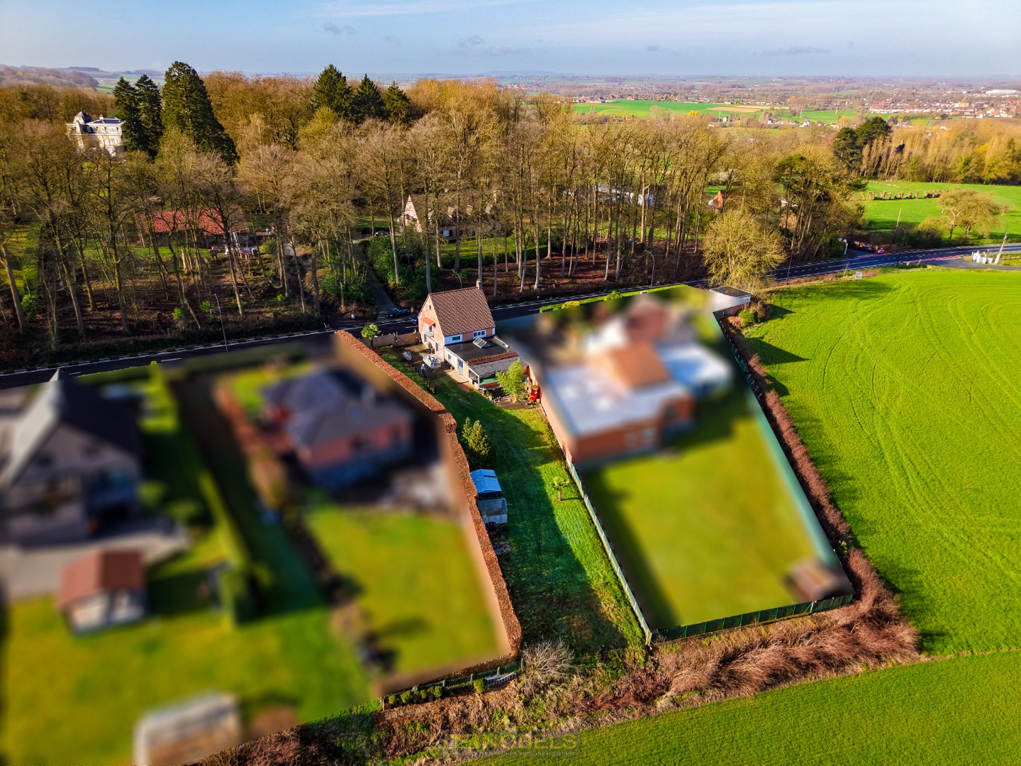 Te koop, Charmante gezinswoning met omheinde tuin en vrij uitzicht te Ronse - foto 3