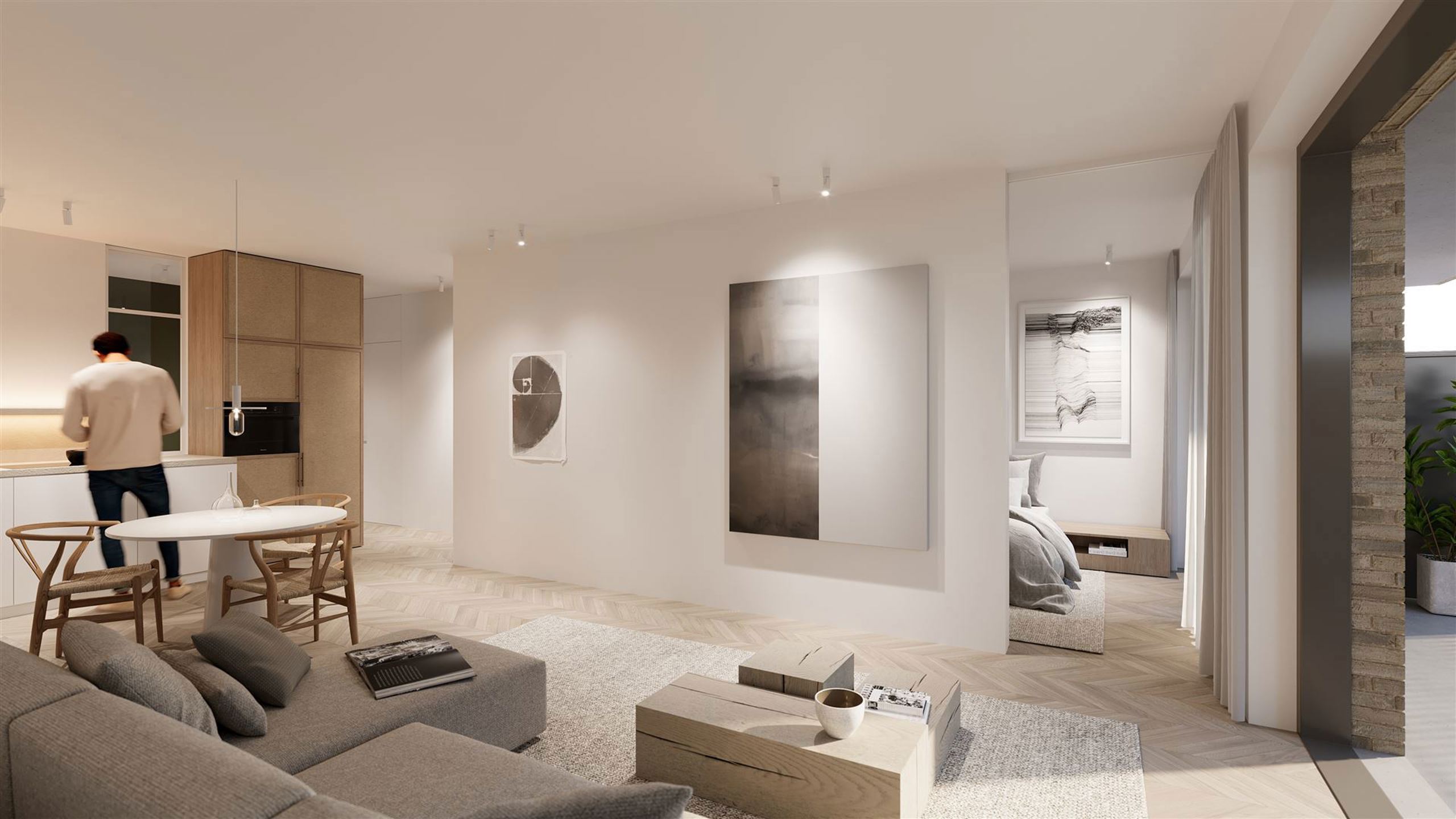 Apartment for sale in Brussels with 1 bedroom - photo 1