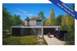 Gelegen op een prachtig perceel van 3.132 m² in een groene, rustige omgeving, vindt u deze uitzonderlijke viergevelvilla in ruwbouwfase. Met een...