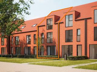 Deze gesloten bebouwing met een grondoppervlakte van 143m² combineert efficiënt ruimtegebruik met hedendaags wooncomfort. Op het gelijkvloers vind je een open leefruimte met keuken, een berging en een apart toilet. De eerste verdieping beschikt over drie comfortabele slaapkamers, een ingerichte badkamer, een berging en een apart toilet. De woning wordt voorzien van een zolder, een private carport en een tuin. Geïnteresseerd? Neem contact op via 03 808 43 94 of info@matexi.be.<br />