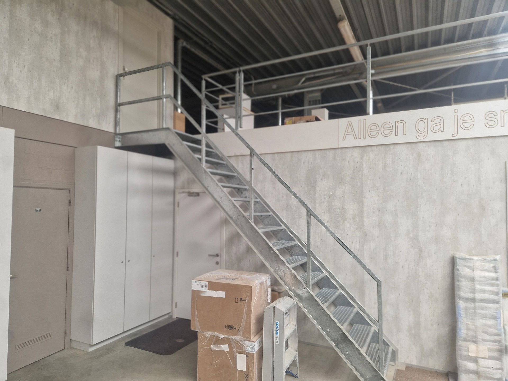 Magazijn met mezzanine te huur langs de Hinnenboomstraat 1c te Hoogstraten.  - foto 5