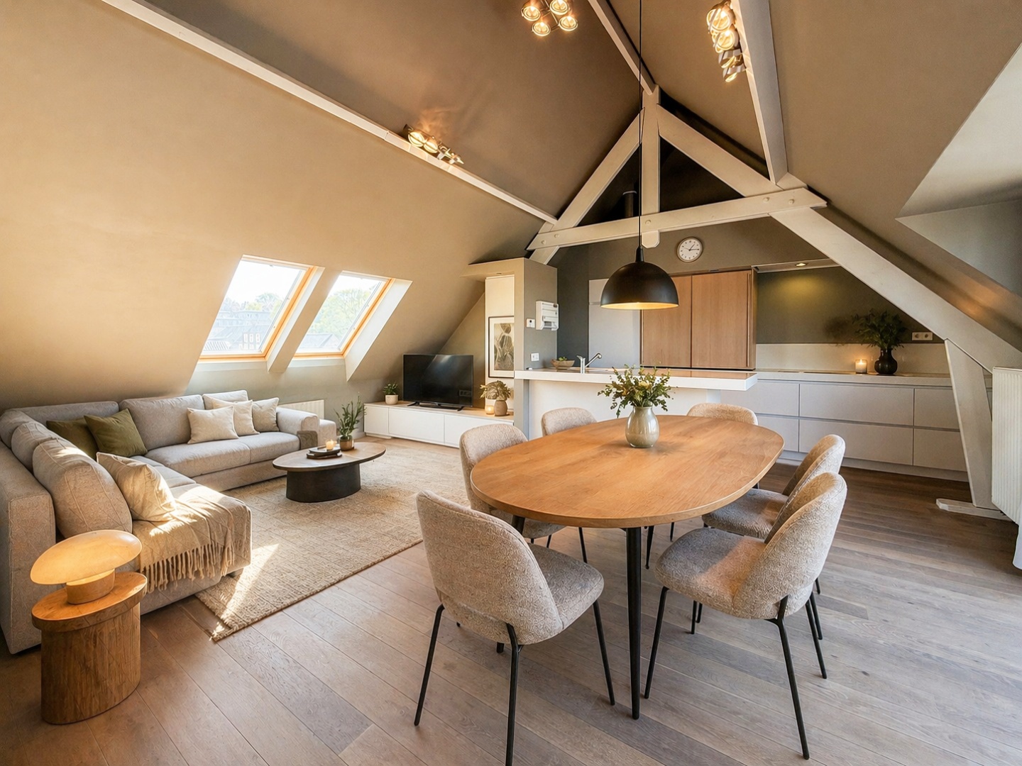 Te koop, stijlvol dakappartement (129m²) met 2 terrassen op de Markt van Gavere - foto 4
