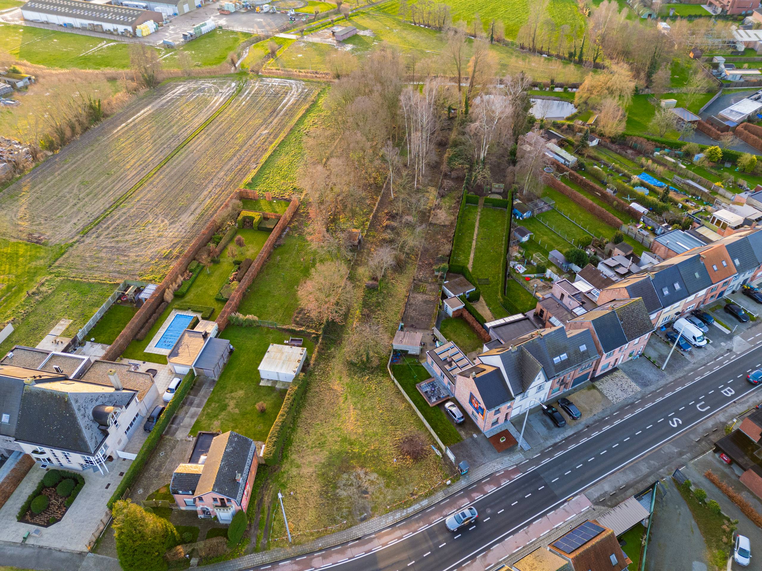 Mooie bouwgrond voor halfopen bebouwing in Appels - foto 5